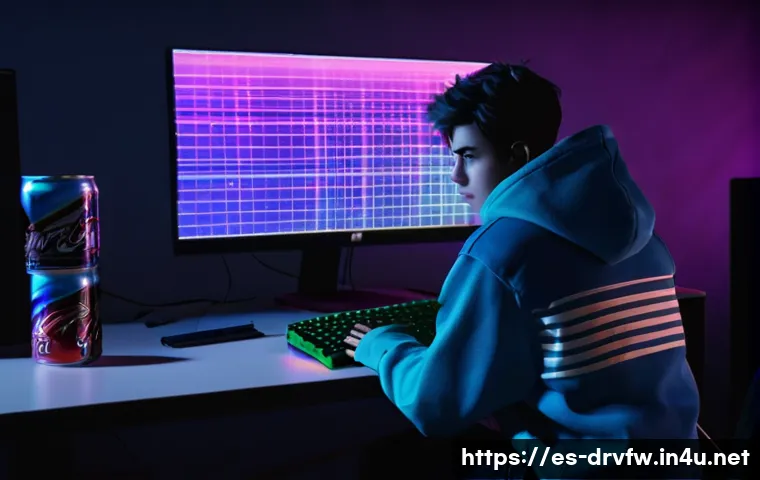 그래픽카드 드라이버 다운그레이드 방법 - **Prompt 1: Frustrated Gamer's Dilemma**
"A young adult, gender-neutral, wearing a comfortable h...